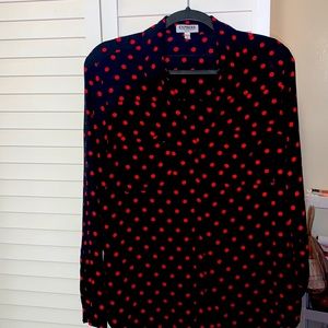 Express Portofino Polka Dot Black and Red